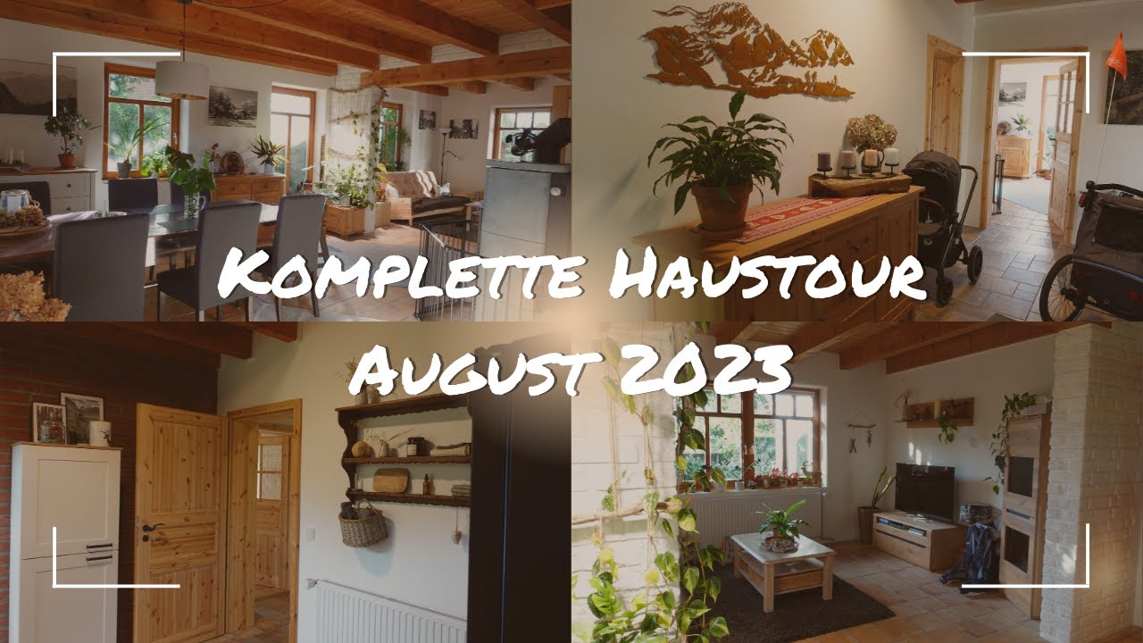 Haustour August 2023 | Roomtour | Komplettes Haus