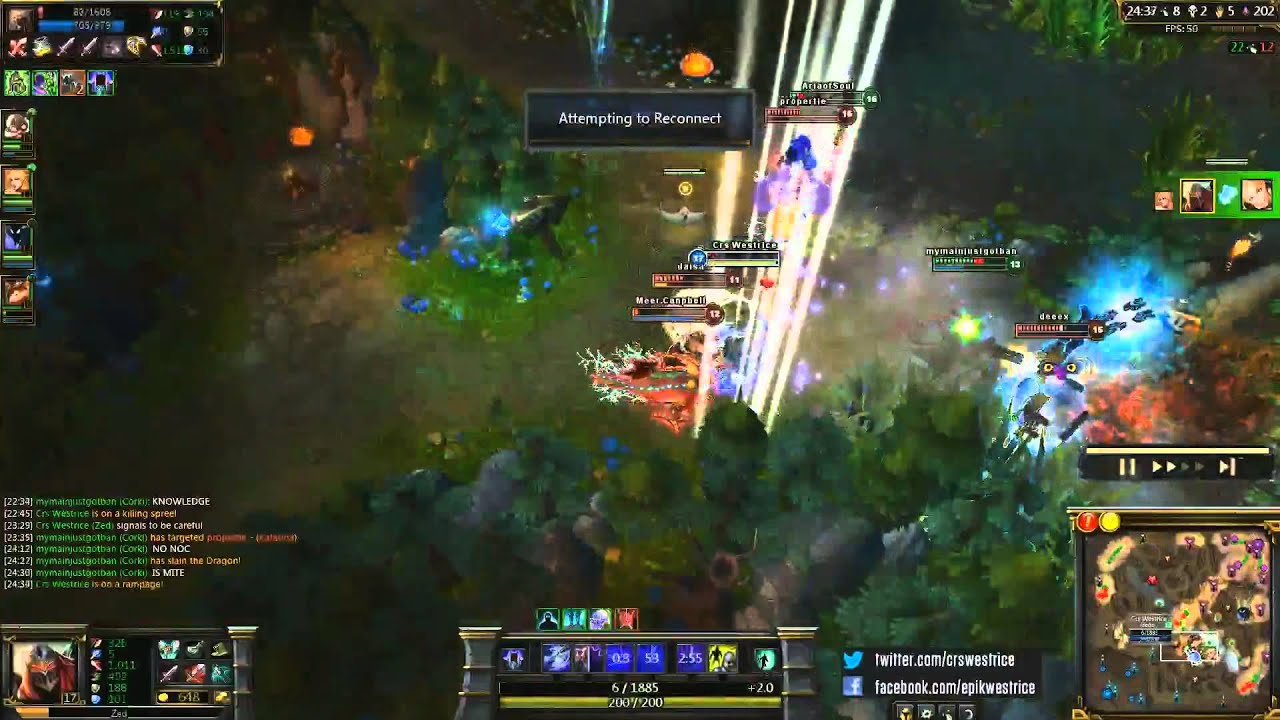 Crs Westrice Zed Pentakill
