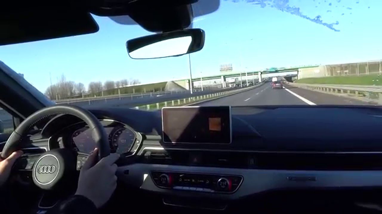 2016 AUDI A4 B9 2.0 TFSI Quattro 252 hp First Test Drive Impressions Review Jazda Testowa