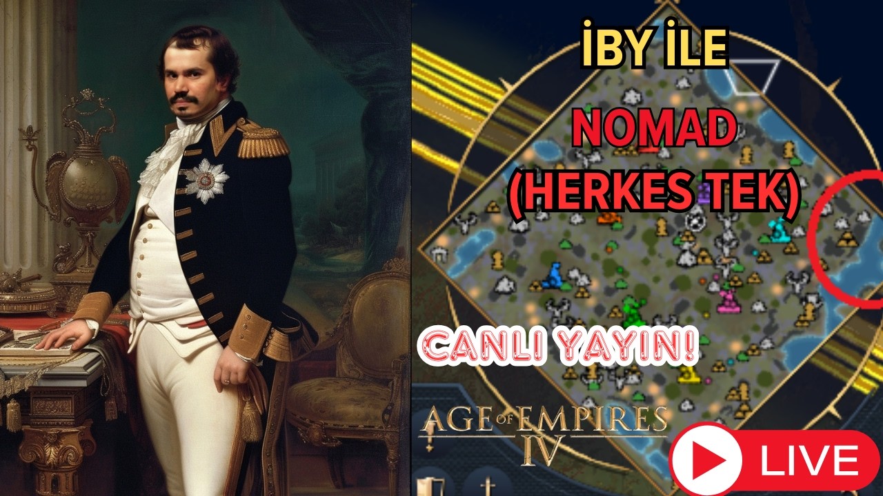 Age of Empires 4 | Nomad ve 1vs1  -!Bynogame !Destek
