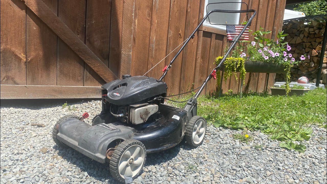 Will it start? Pushmower sat for 6 years with water in engine!