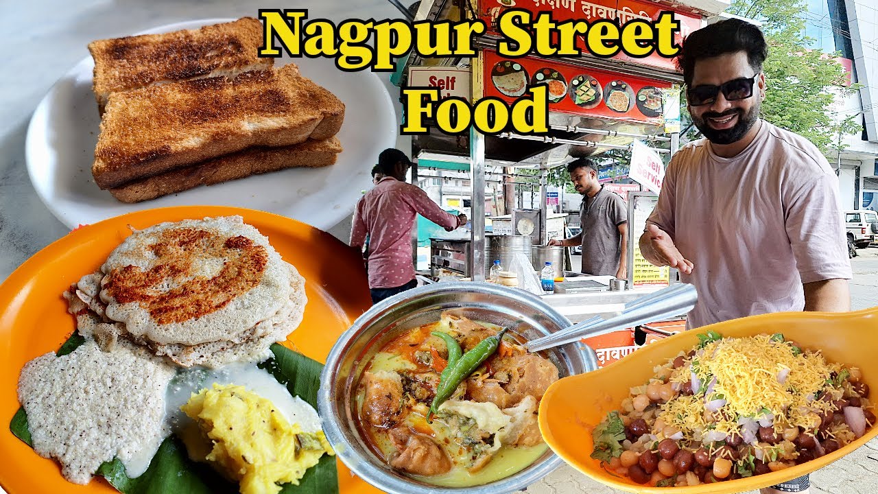 Nagpur Veg Street Food - Tarri Poha, Spongy loni Dosa, kadhi patodi & More