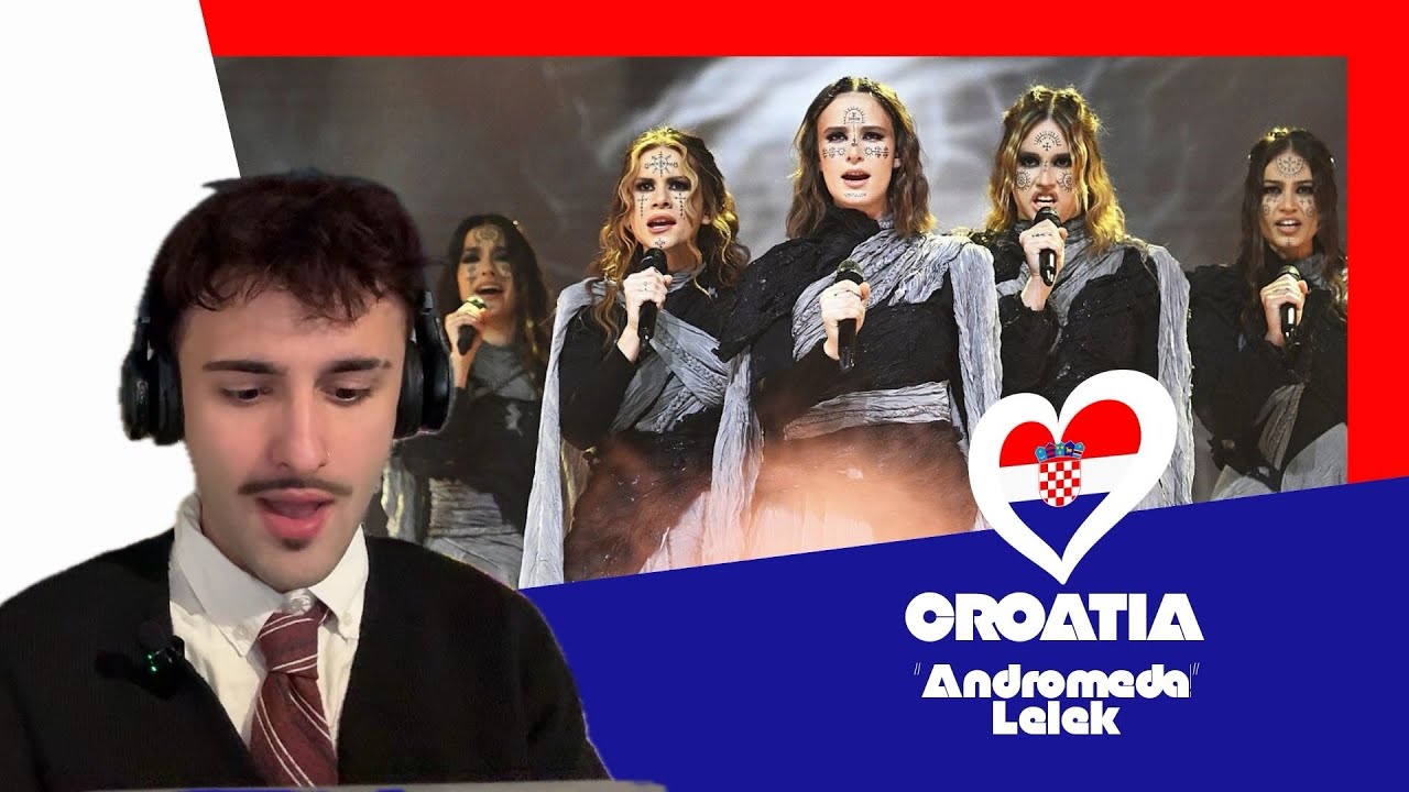 REACTING TO CROATIA’S EUROVISION 2026 ENTRY // Andromeda - Lelek 🇭🇷