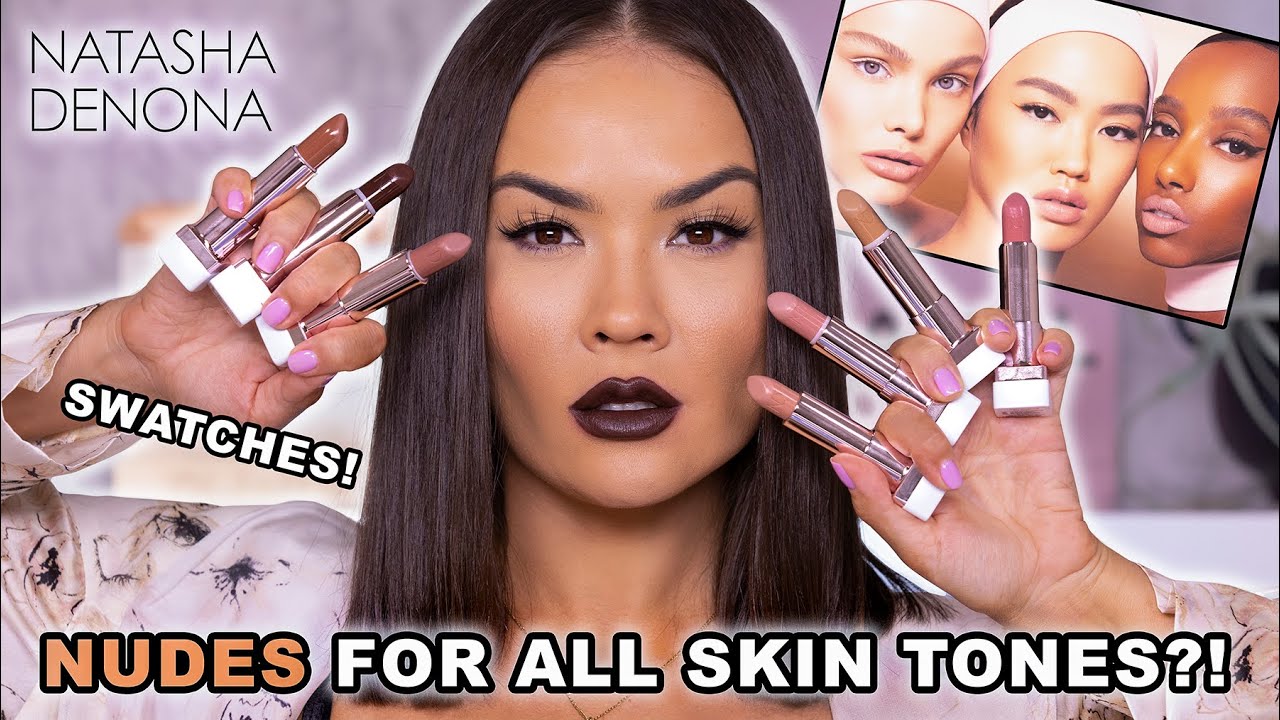 NATASHA DENONA I NEED A NUDE LIPSTICK COLLECTION REVIEW + SWATCHES | Maryam Maquillage