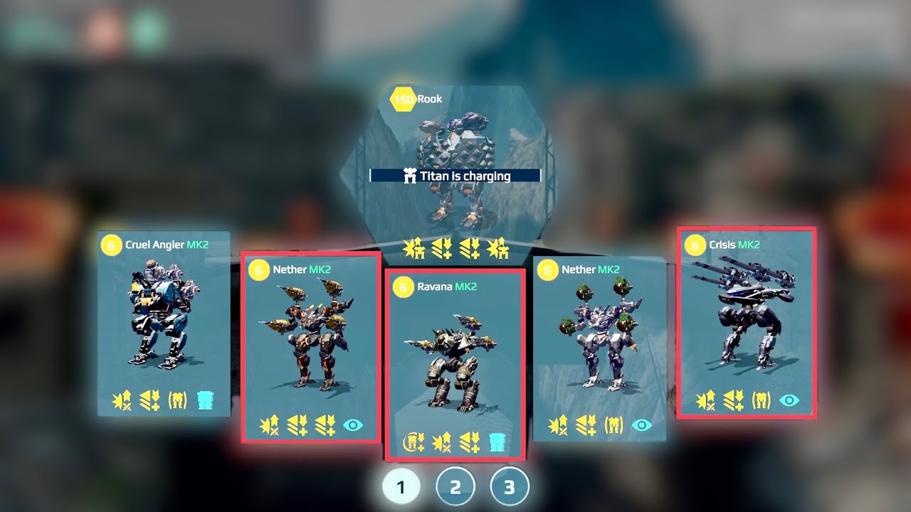 War Robots: hard times on FFA | Ravana, Nethet Crisis | WR gameplay