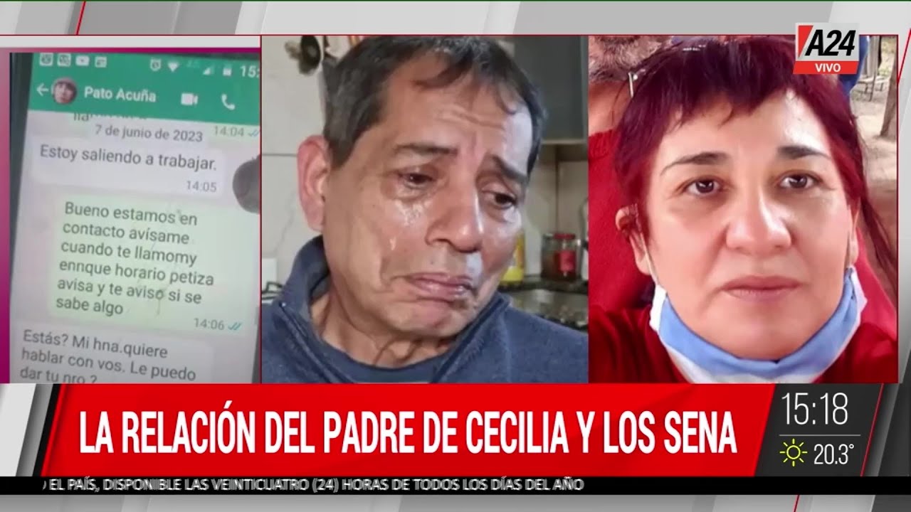📱 Clan Sena, audios exclusivos:  la relación del padre de Cecilia Strzyzowski y los Sena