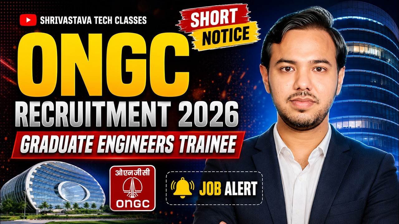 ONGC Recruitment 2026🥳 |Graduate Engineer Trainee | Eligibility, Salary, Selection Process Explained