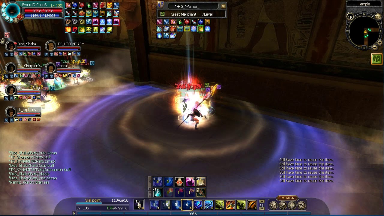 SRO Latino pvp job hunter vs thief templo