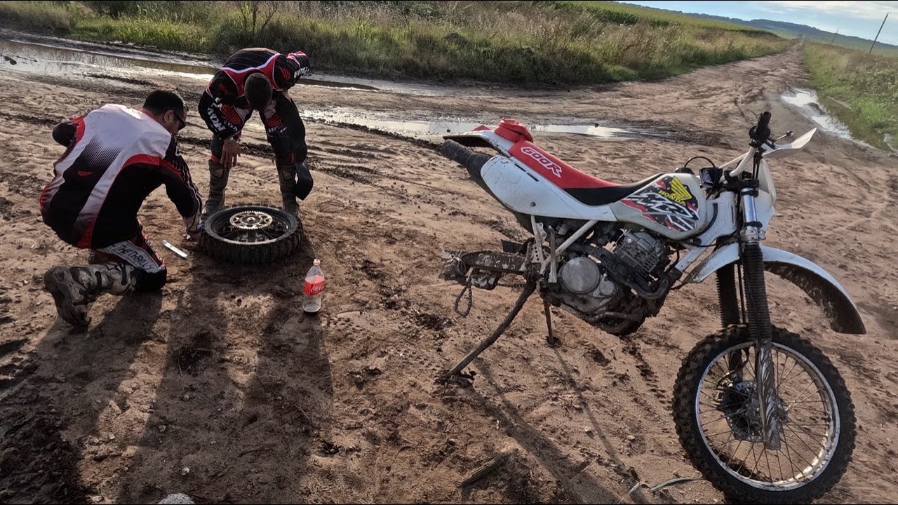 Honda xr600 de Mar del plata a Balcarce con el Club XR MDQ