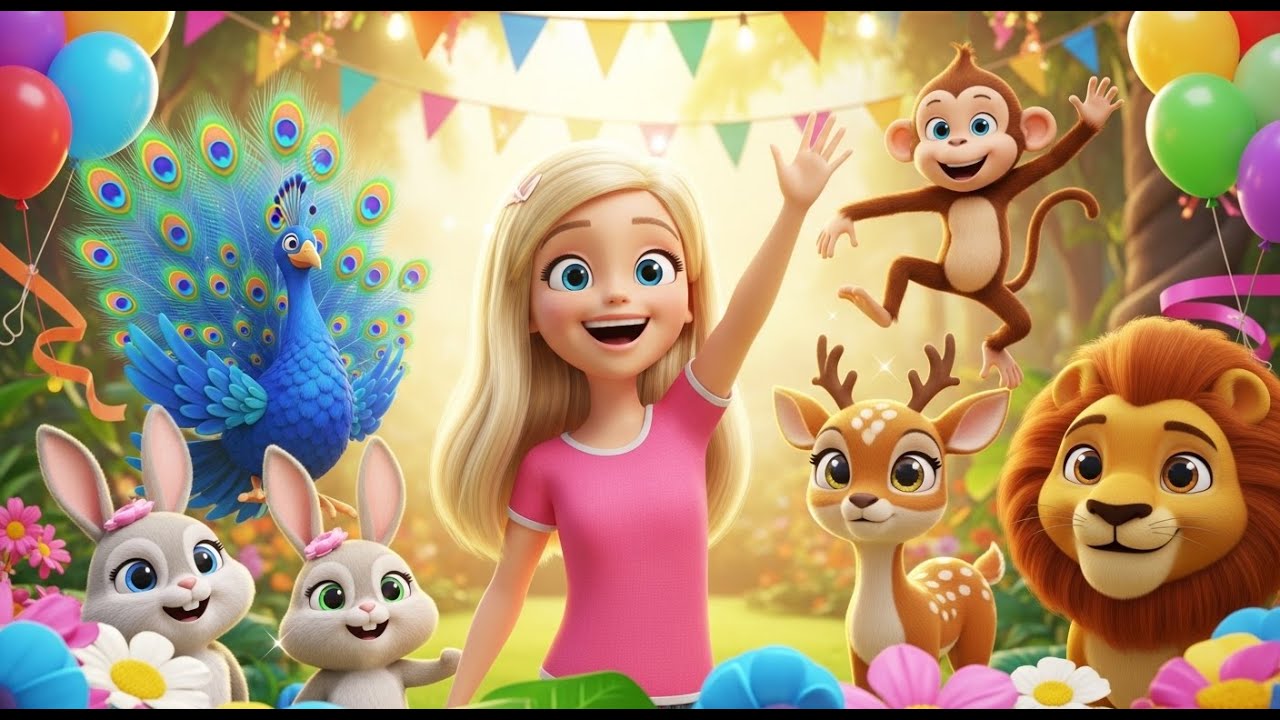 Barbie and jungle friends  | A Magical Friendship Story for Kids