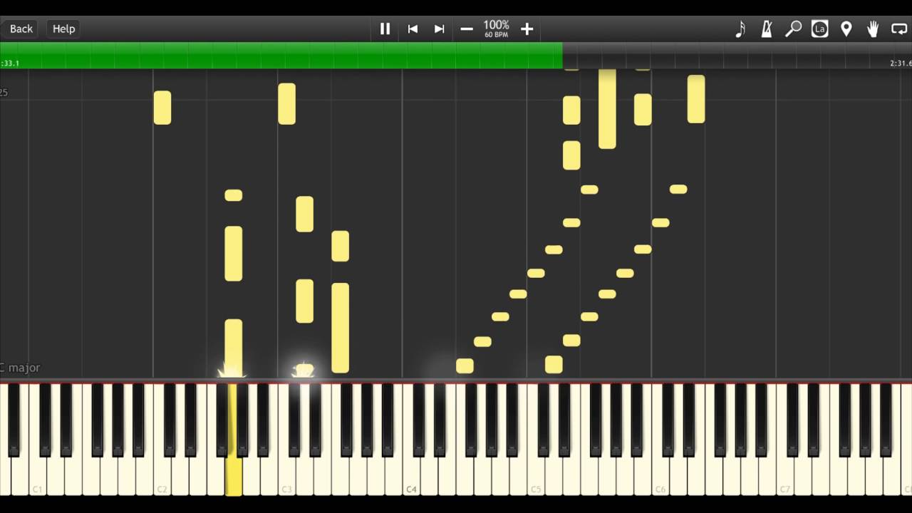 [Synthesia] V.K克/Deemo - Yawning Lion | 獅子大張嘴 (Piano Tutorial)