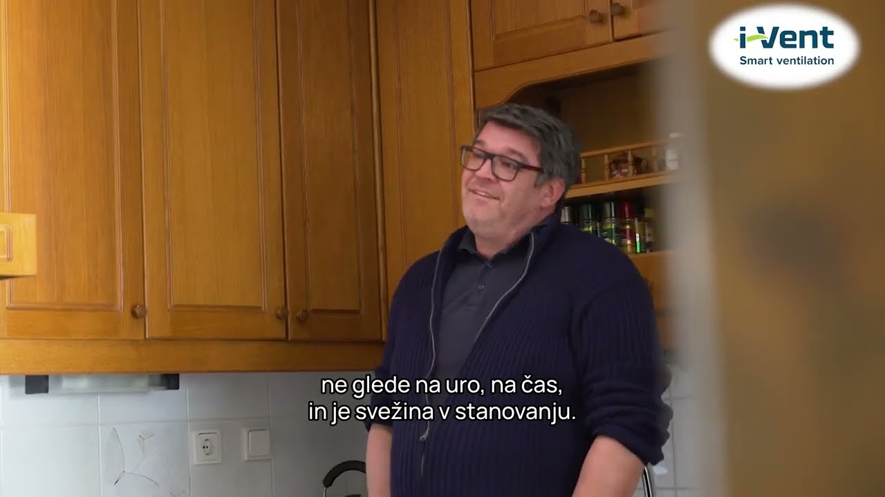 ''Nič zatohlosti, vlage ali plesni - samo svež zrak!'' - Izkušnja stranke z i-Vent prezračevanjem