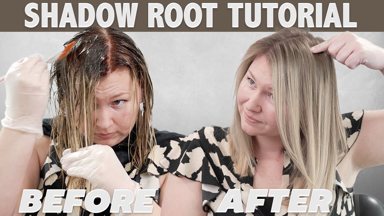 How to Shadow Root your Hair AT HOME | Easy Hair Color Tutorial