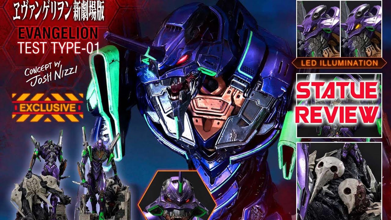 EVANGELION Test Type - 01 Exclusive Statue REVIEW From Prime 1 Studio
