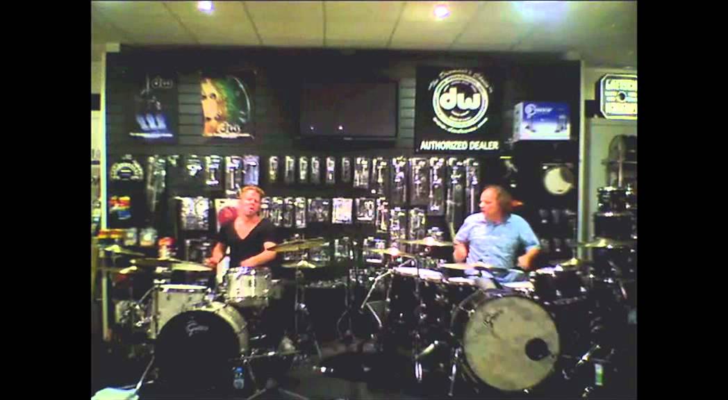 Karl Brazil and Ralph Salmins Drum Duet/Solo Poole Percussion Artisan Clinic 09/09/11