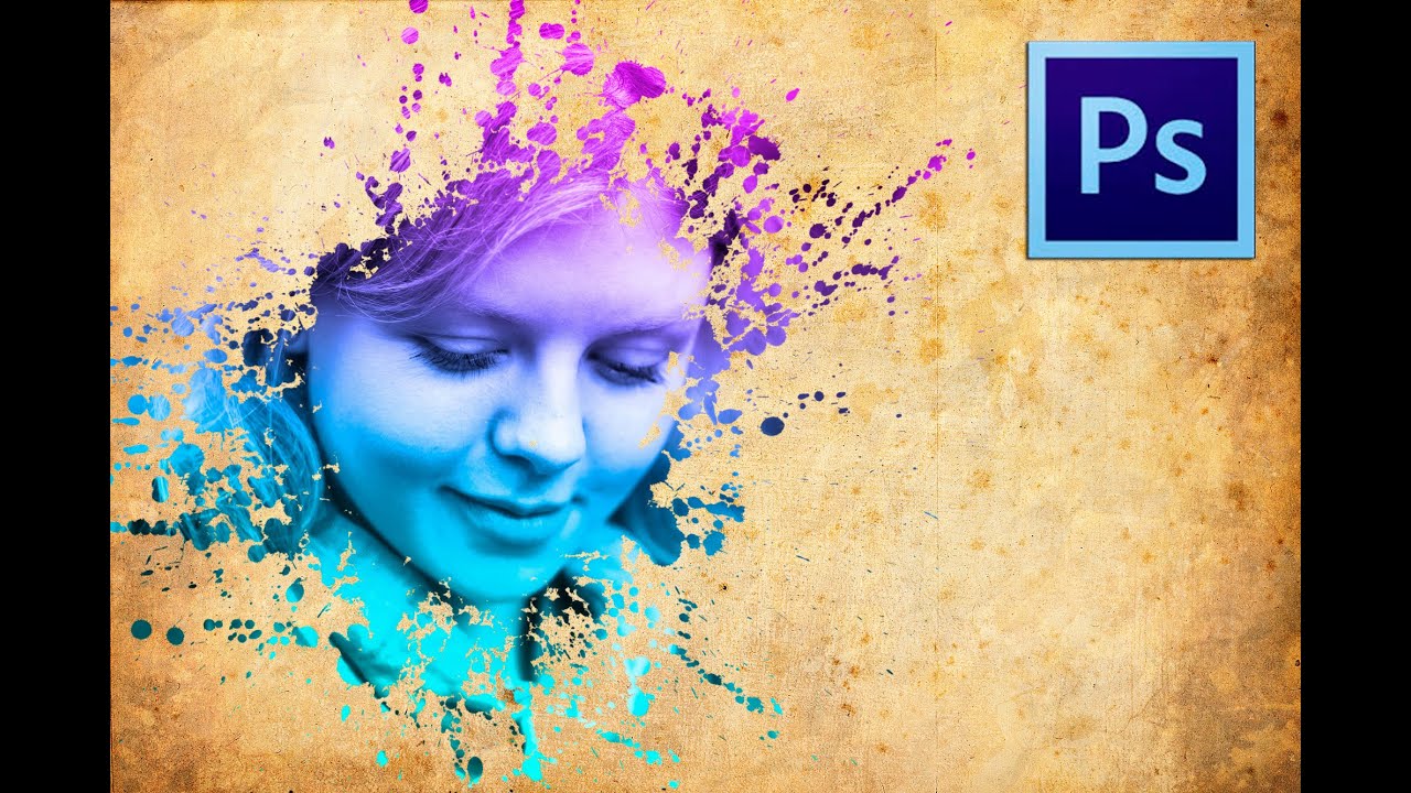 Photoshop: Mascara de Recorte y Dinamica de Pincel