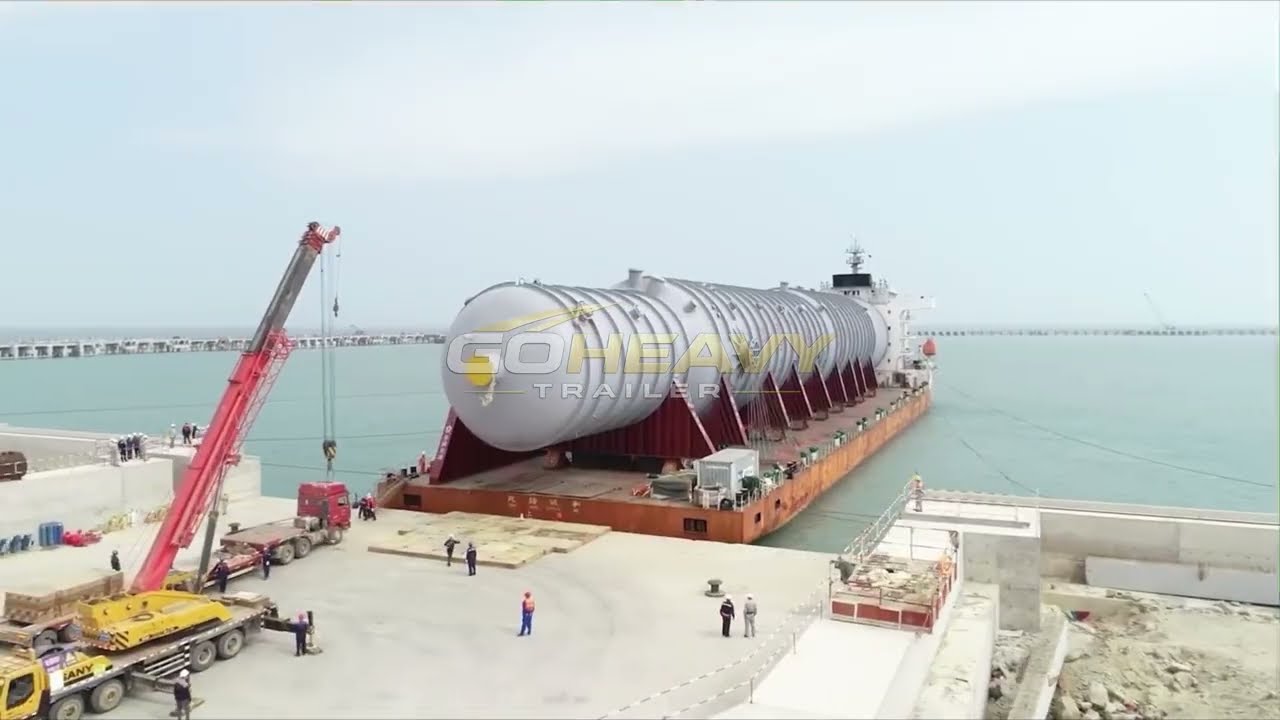 SPMT Transport made by Go Heavy Trailer