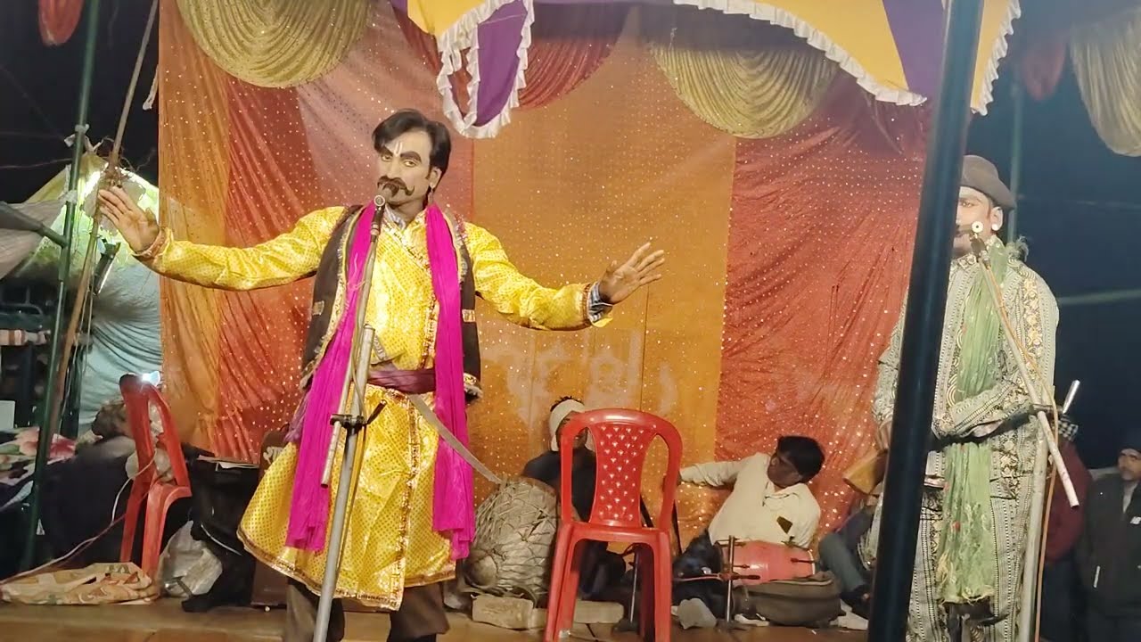 इंसार भाई कि नौटंकी भाग 2 फुल खूनी तलवार बेटे का बलिदान गद्दार मंत्री वफादार सेनापति डाकू गंगा सिंह 