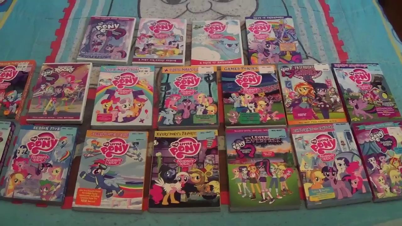 ThomasZoey3000 Productions MLP & Equestria Girls DVD Collection Show & Tell Part 1