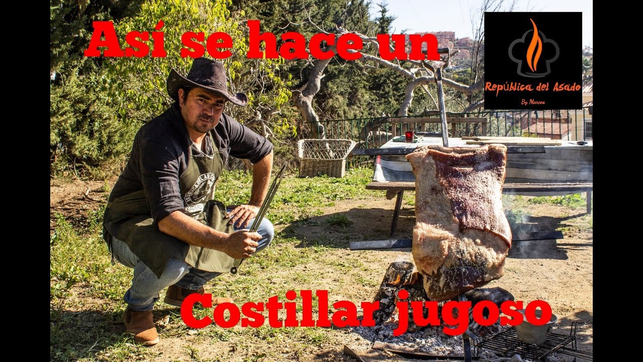 Cómo hacer un buen Costillar al Asador.🔥4 HORAS. Con salmuera.