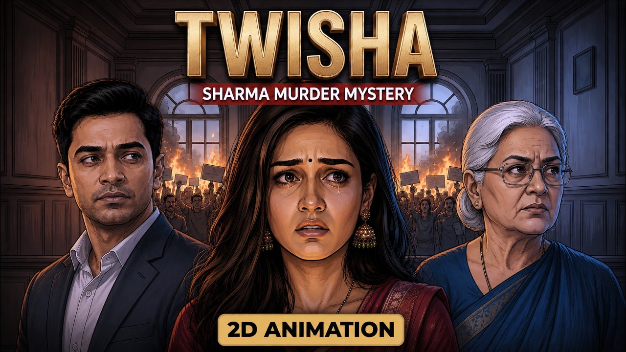 Twisha Sharma Murder Mystery | Miss Pune Se Mortuary Tak (2D ANIMATION) @DeadLineFile