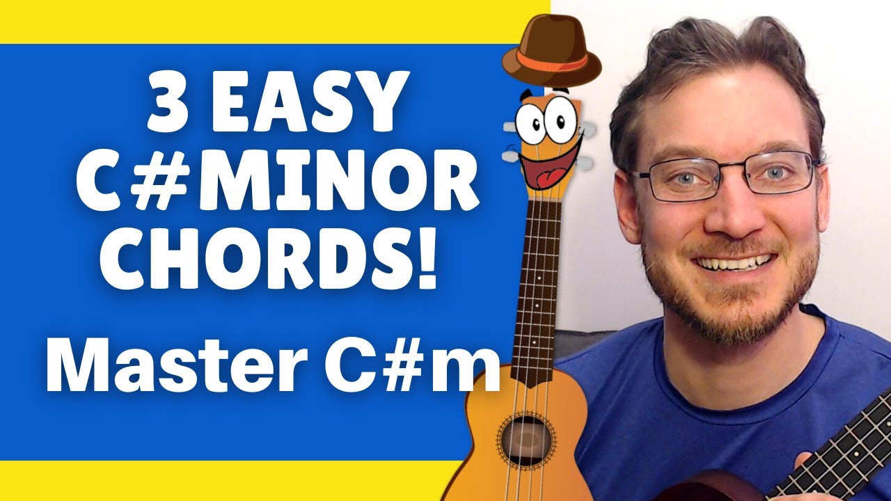 Play C Sharp Minor 3 WAYS! EASY C#m Ukulele Chord Tutorial