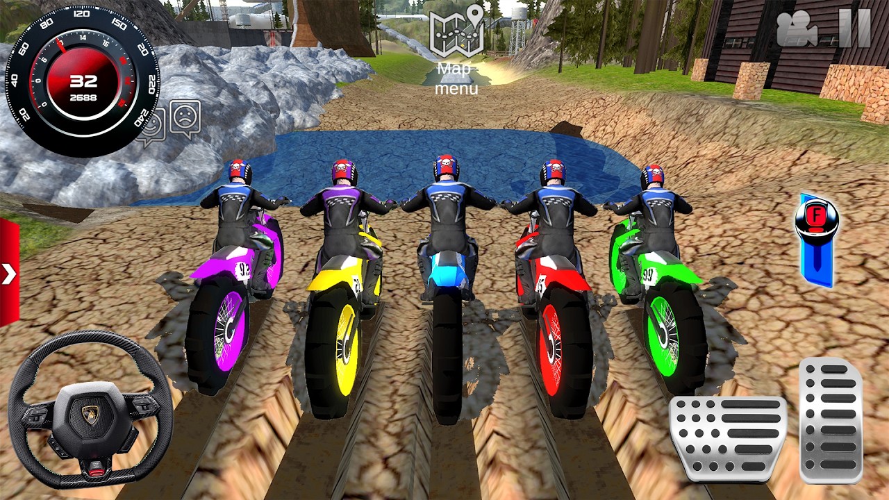 Motorcycle Bike Racing Simulator 2026 - Motocross Bike Stunt Driving 3D #1 - Android / IOS Gameplay