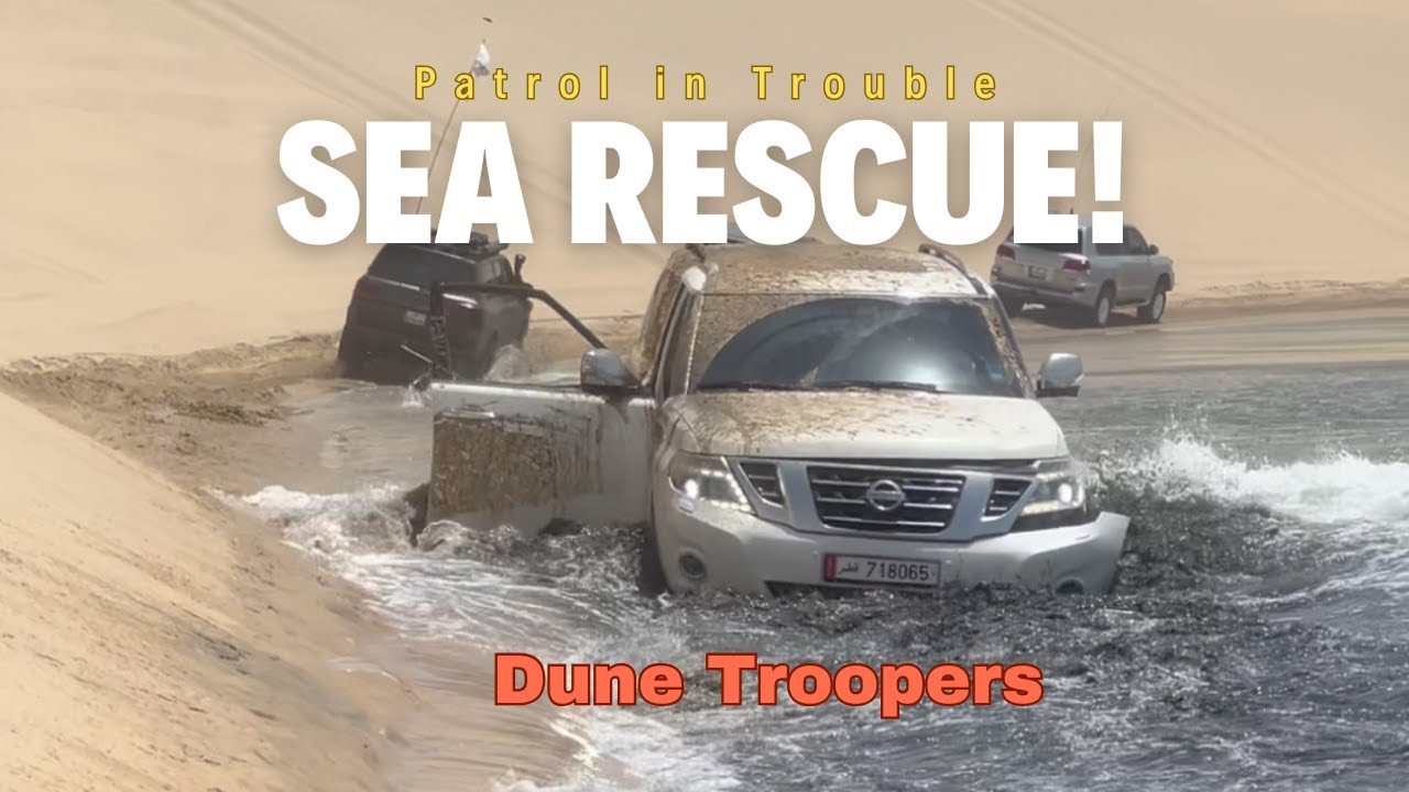 Dune Troopers Epic Offroad Rescue – Stuck in Desert Sand & Sea!