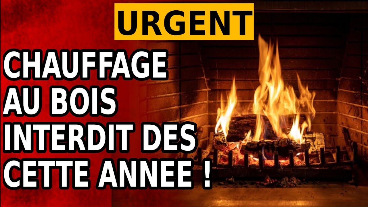 Il est interdit de te chauffer au bois dans ces 1200 communes francaise !