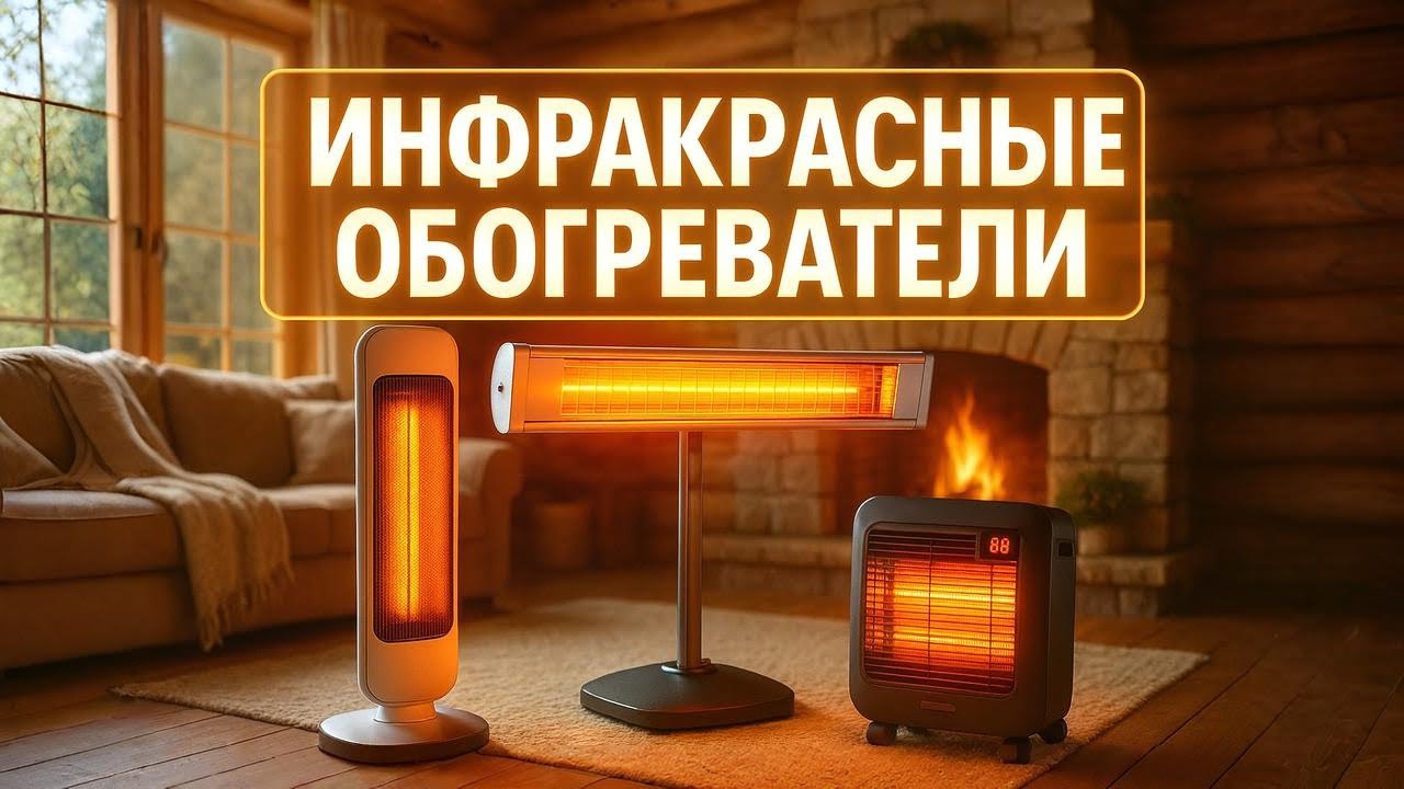 🔥Лучшие инфракрасные обогреватели 2025 для дома и дачи. Топ-5: тепло, тишина и экономия энергии🔥