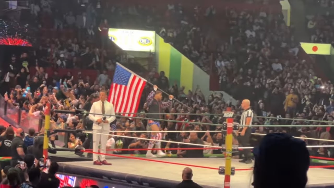 AEW GRAND SLAM México—MJF & Mistico Entrances