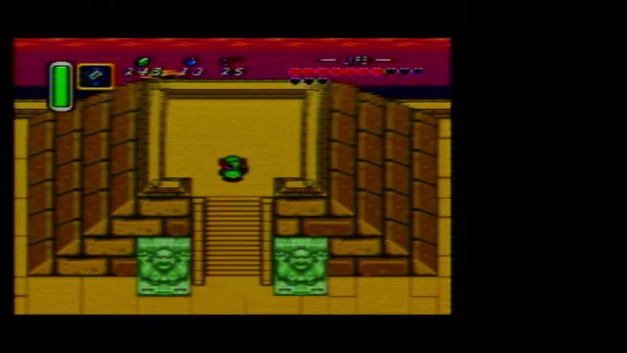 Zelda Link to the Past SNES Low-% PAL version Part 4: Last 7th crystal & Final Dungeon