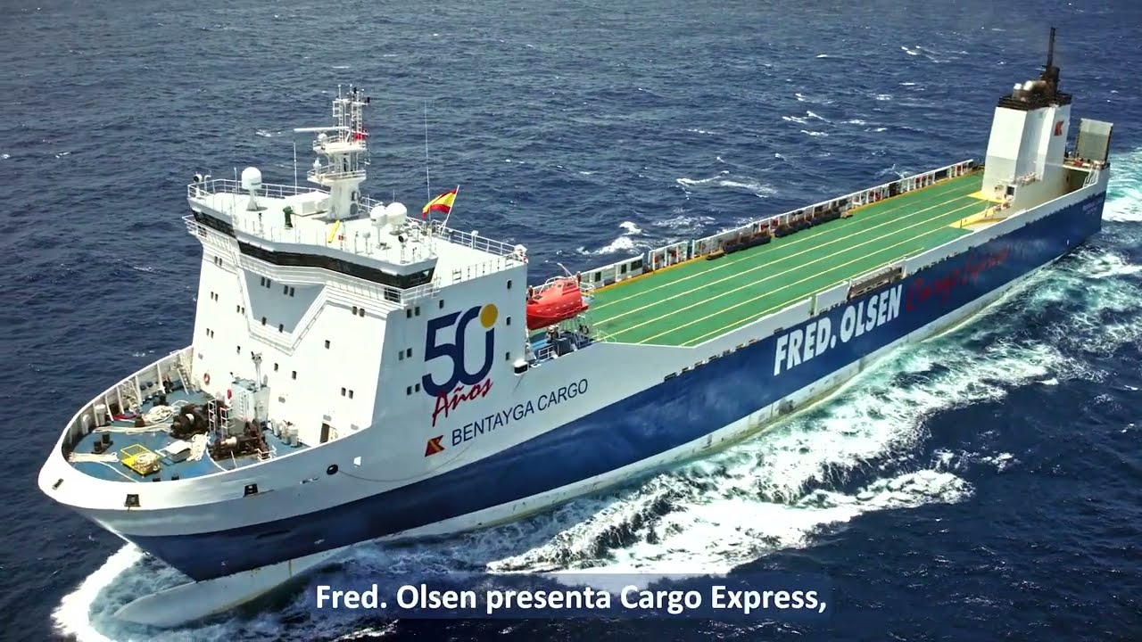 Bahía Cargo complementa el servicio de transporte de mercancías de Fred. Olsen Cargo Express