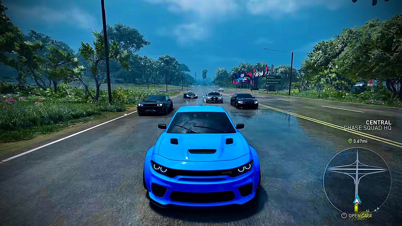 💥 “POV: 3 Hellcats & a Demon Own the Highway 😈🔥”