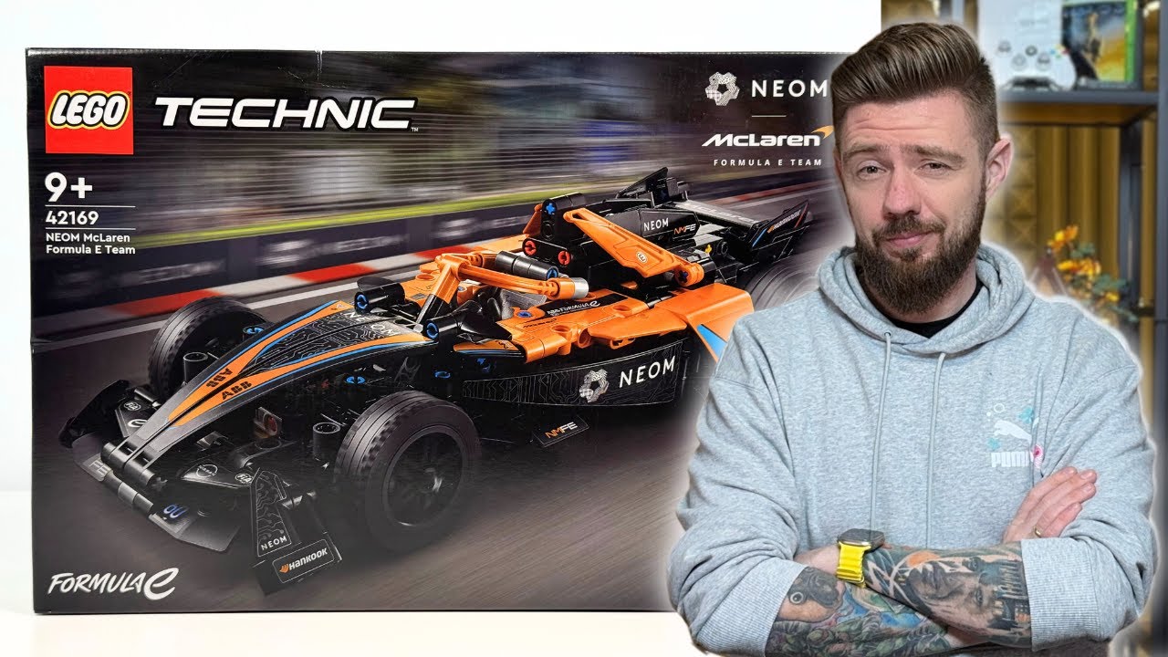 NEOM MCLAREN FORMULA E RACE CAR 🏎️ LEGO TECHNIC 42169 RECENZJA