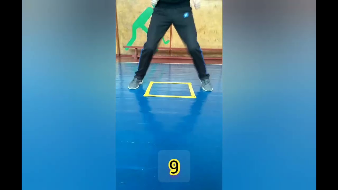 Модуль   Волейбол  Вправи для розвитку стрибучості та координації рухів частина 5