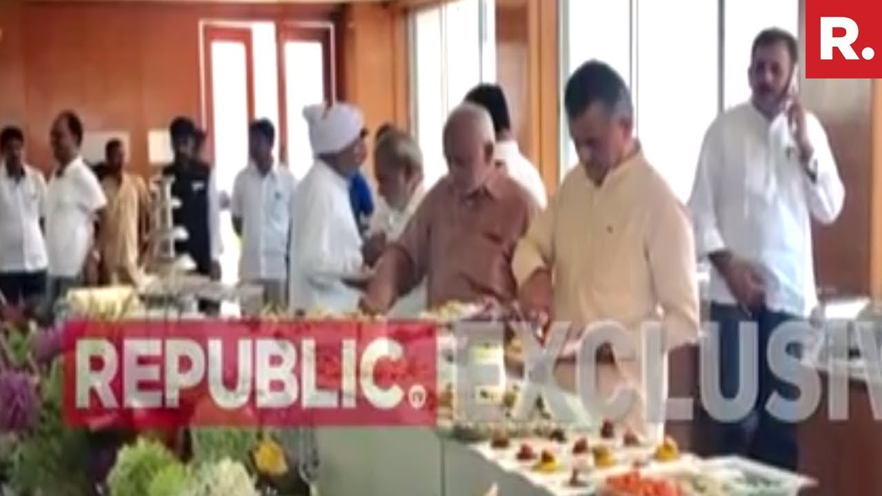 Congress MLA's In Eagleton Resort