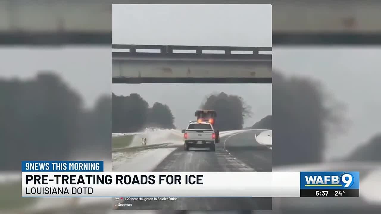 DOTD discusses winter weather preparations, pretreating roadways