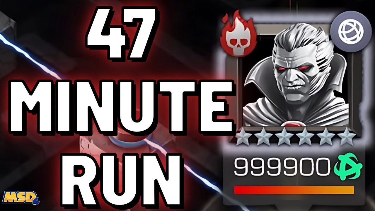 47 Minute Abyss of Legends Speedrun | Marvel Contest of Champions