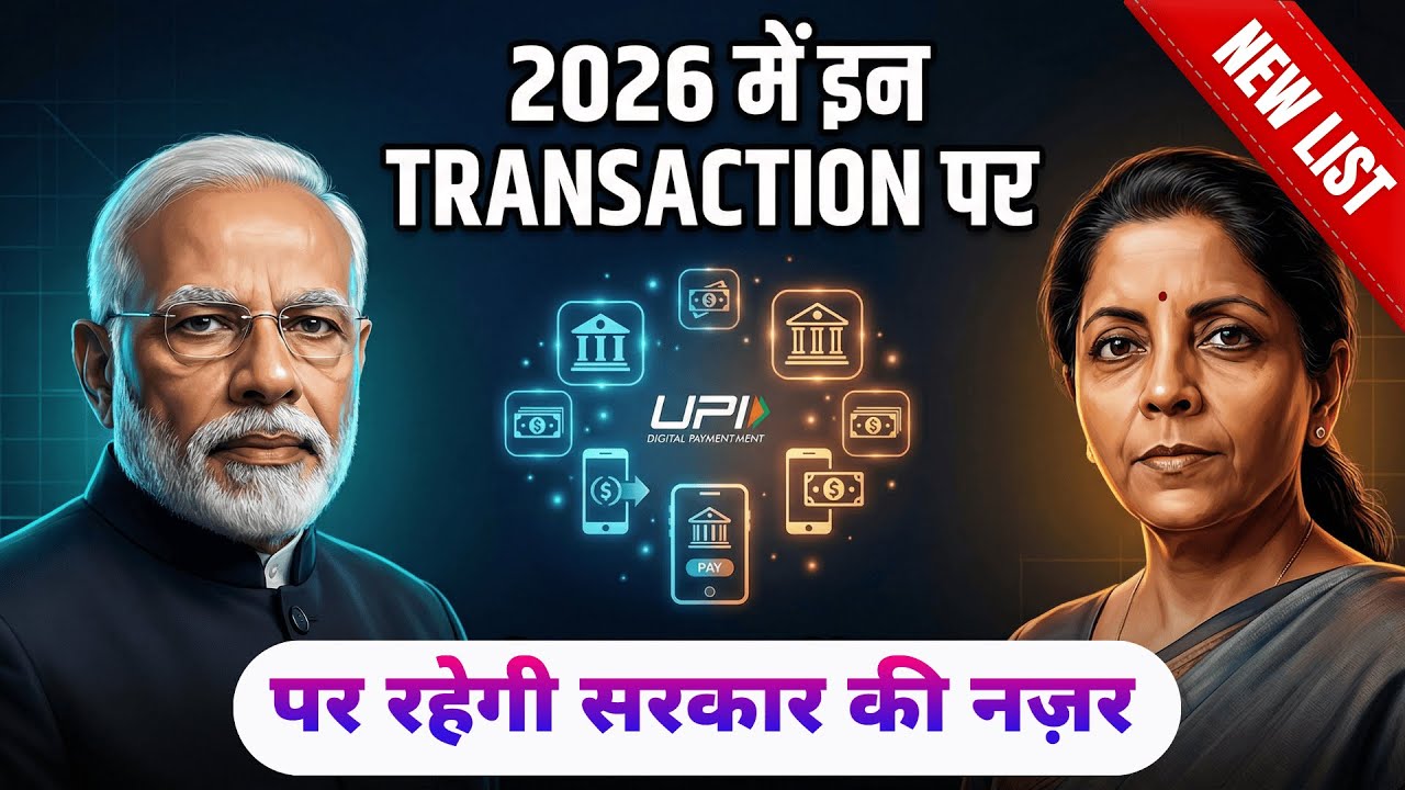 Income Tax Notice Alert! Transactions IT Department is Watching in 2026 | Cash, Bank, UPI & Share