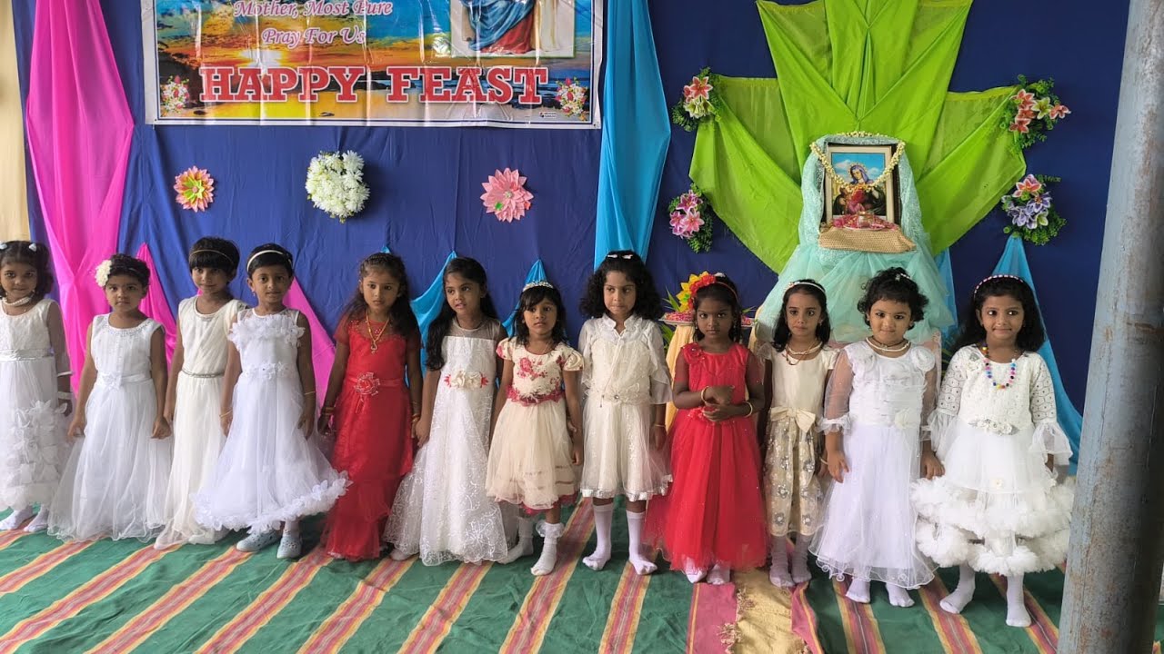 U.K.G kids / St.Ann's E.M.High School, Nidadavole.