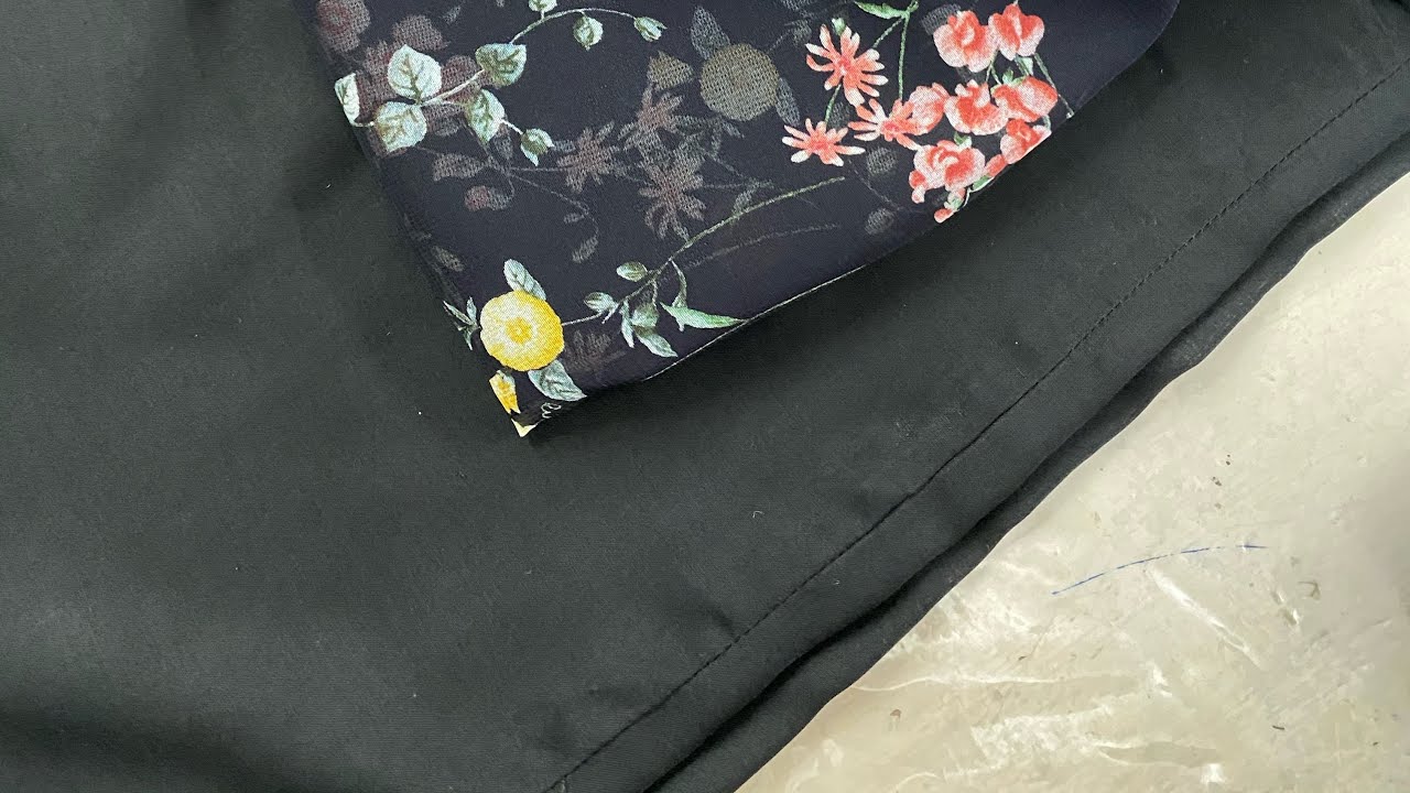 Tagliamo e cuciamo il pantalone.Il baule della nonna.