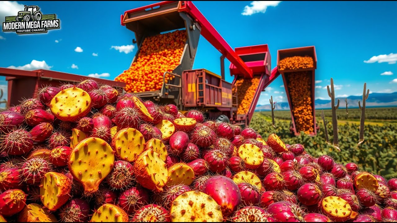 Form Prickly Pear To BioFuel - How 880 Million Pounds Of Nopal Are Harvested By Mexican Farmers