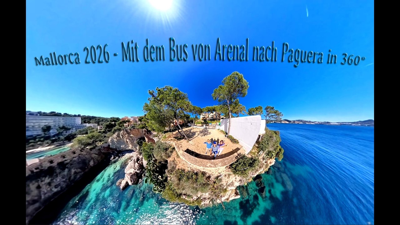 Mit dem Bus von Arenal nach Paguera 2026
