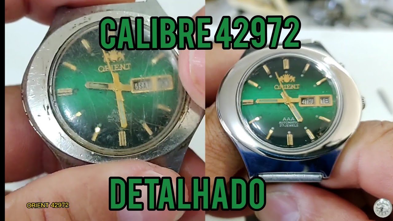 ORIENT  OLHO DE BOI 42972 AUTOMATICO  SUPER ANTIGO - ACOMPANHEM ESSE TRABALHO SUPER DETALHADO