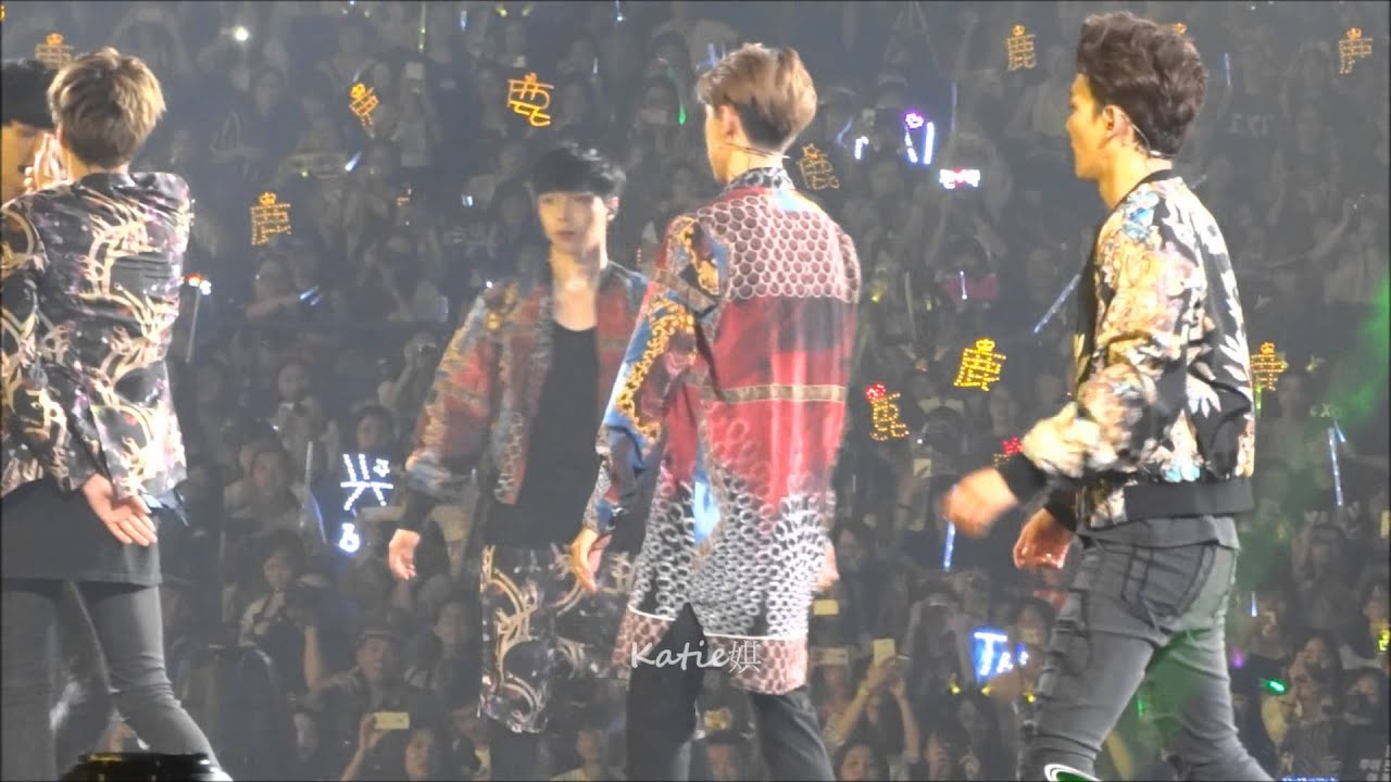 [fancam] 140830 Exo The Lost Planet in Guangzhou Dance battle and XOXO (Sehun ft.Luhan focus)