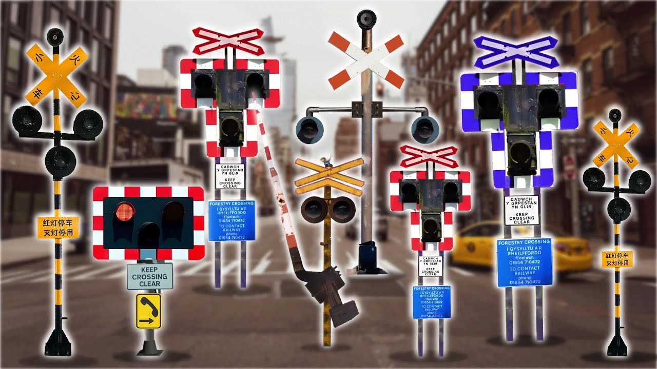 【 踏切アニメ 】Ambulance Rescue Fumikiri Railroad Crossings 🚑🚂🚌 Fumikiri Railroad Crossings Meme Animation