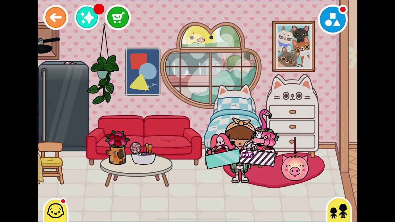 Color Room Makeover in Toca Life World 🌈 Pink, Yellow & Blue Rooms!