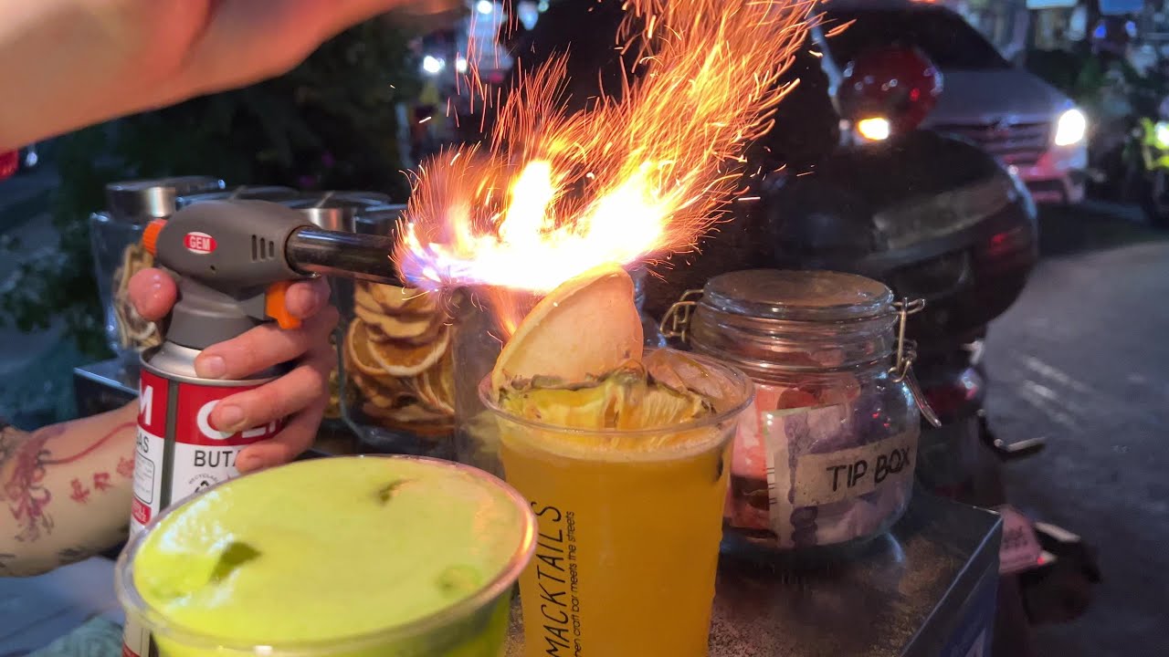 FAMOUS STREET MOCKTAILS in MANILA | STREET DRINKS