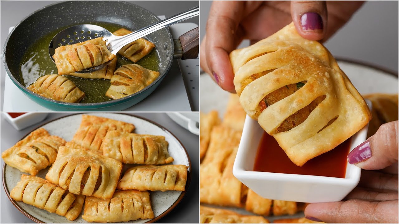 This Is The Most Delicious Snacks Recipe, I Make Almost Every Evening | Aloo Flour Snacks Recipe
